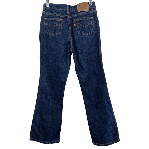 Levi's Vintage Y2K 2000 Women's 517 Boot Cut Blue Denim Jeans Size 10 1/2 - Picture 5 of 16